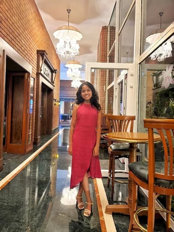 Kaviyashre Ragupathy — software engineer, professional portrait